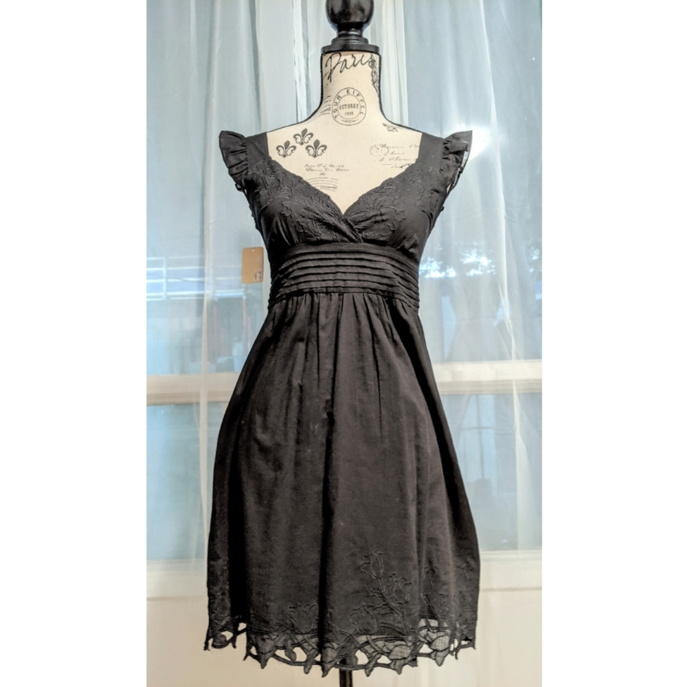 NWT DELICIOUS Sleeveless Cotton Black Dress